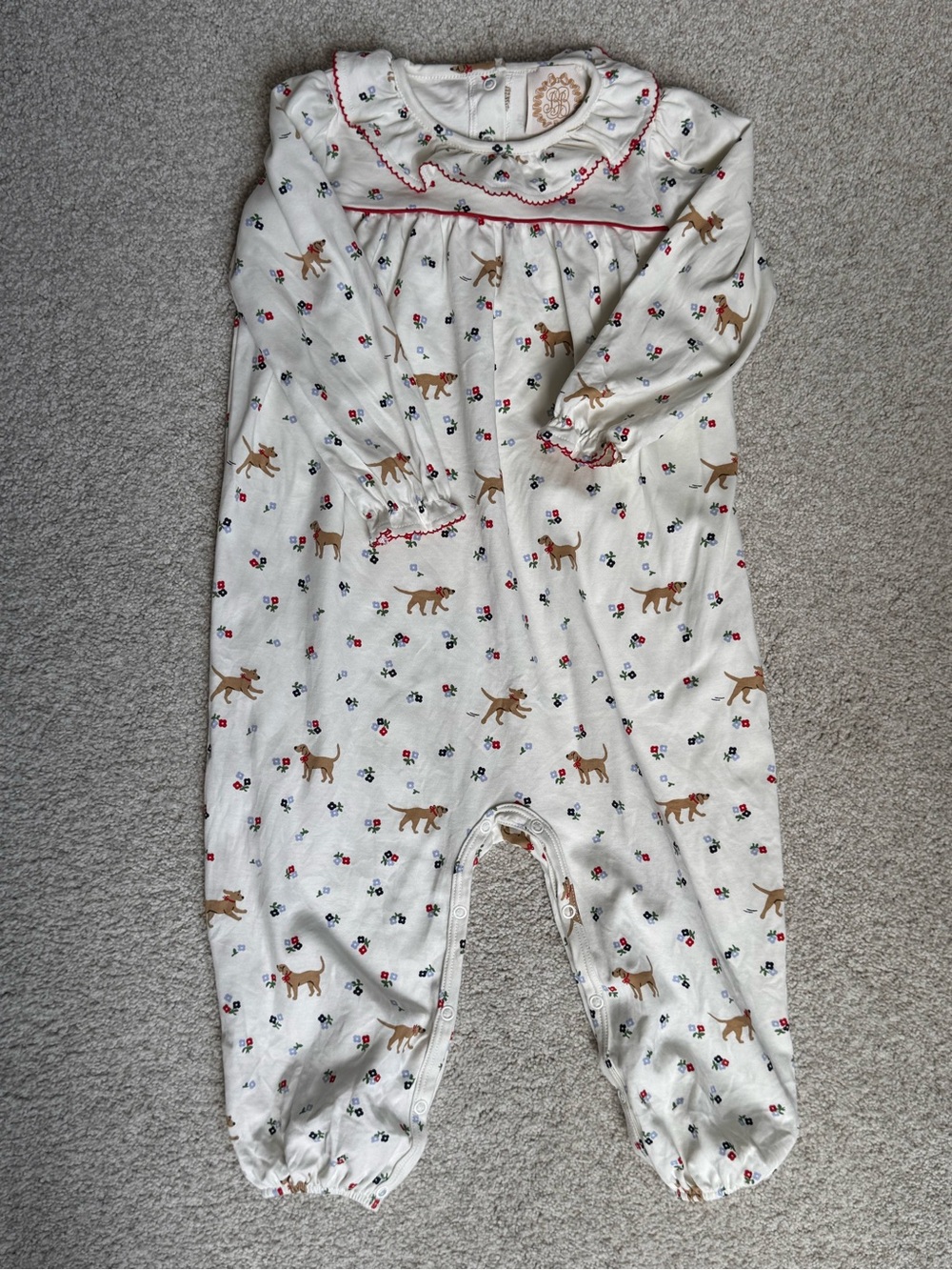 The Beaufort Bonnet Company Long Sleeve Romper